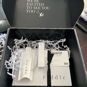 Riddle Oil perfume box